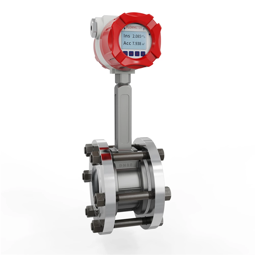 ISPL-LUGB Vortex flowmeter wafer installation