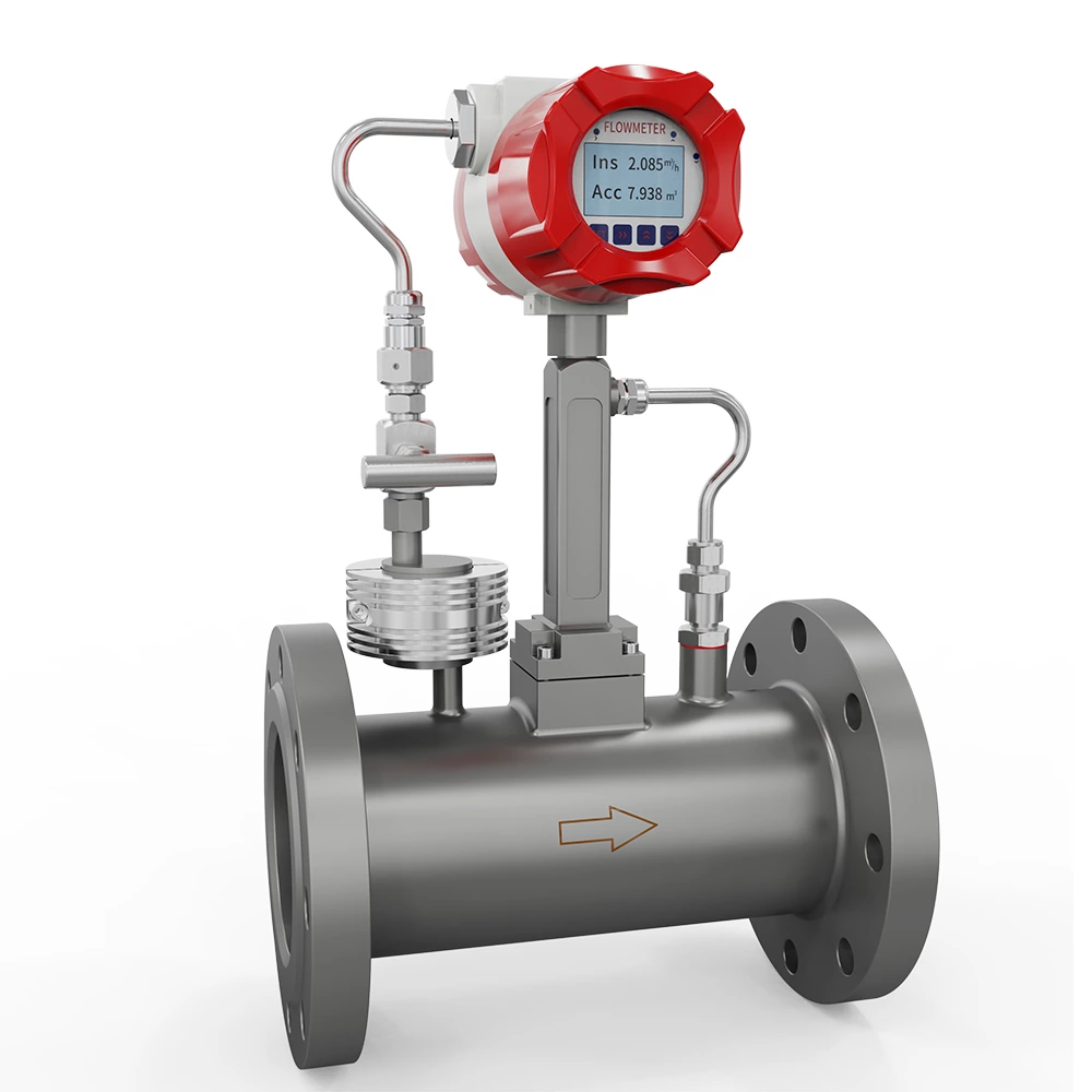 ISPL-LUGB Vortex flowmeter with temperature & pressure compensation